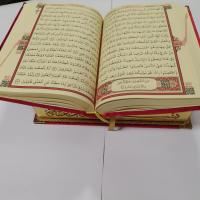 KUR'ANI KERİM KADİFE KAPLI SANDIKLI RAHLELİ