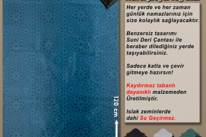 Çantalı Seyahat Seccadesi