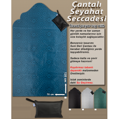 Çantalı Seyahat Seccadesi
